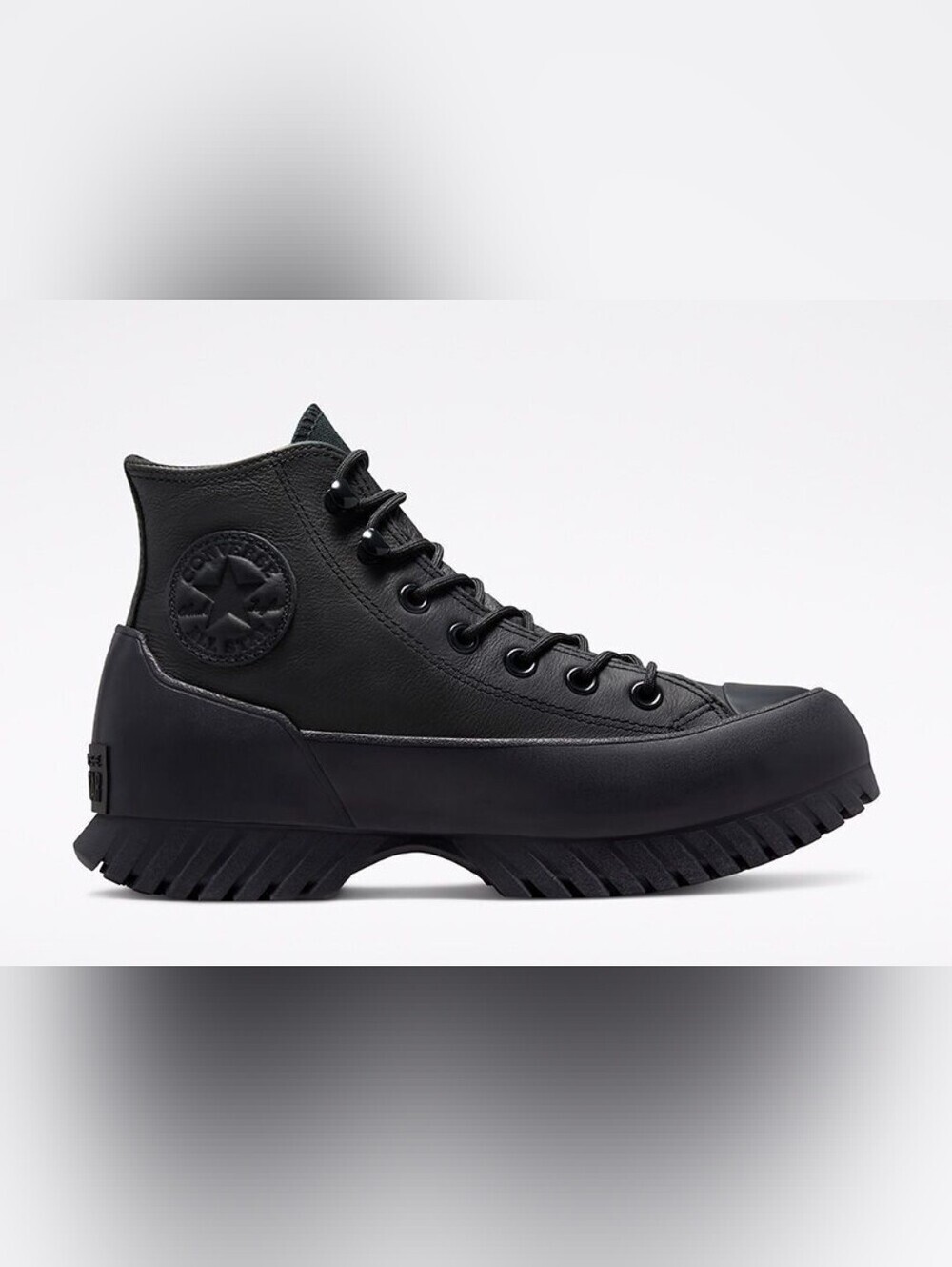 Converse Run Star Hike High-Top Sneaker - Black